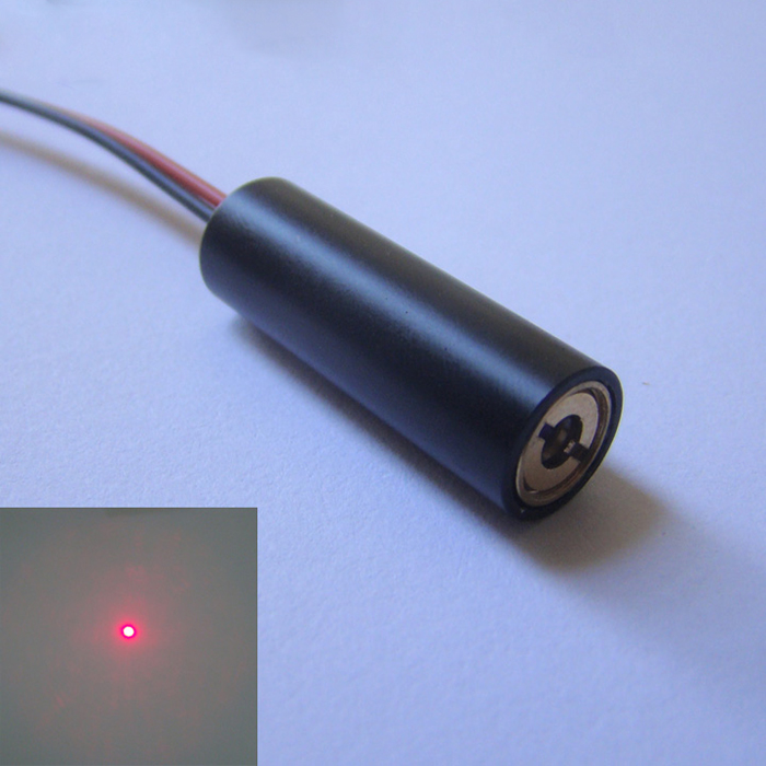 24V 1mW 650nm Red Dot laser module positioning laser transmitting tube industry